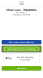 Mobile Screenshot of philadelphiachinahouse.com